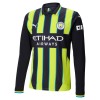 Maglia da Calcio a Maniche Lunghe Manchester City Trasferta 2024-25 per Bambino